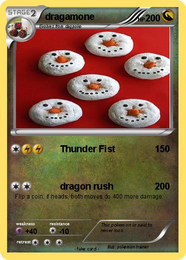 Pokemon dragamone