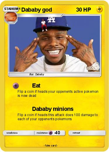 Pokemon Dababy god