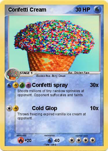 Pokemon Confetti Cream