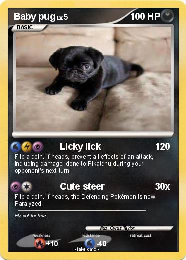 Pokemon Baby pug