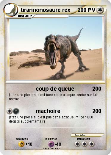 Pokemon tirannonosaure rex