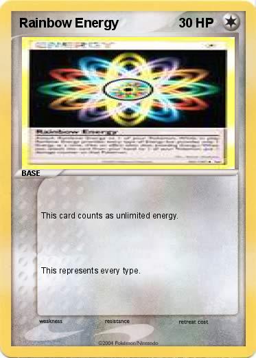 Pokemon Rainbow Energy