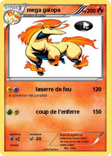 Pokemon mega galopa