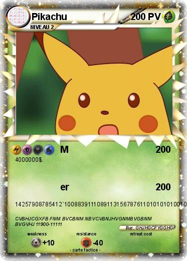 Pokemon Pikachu