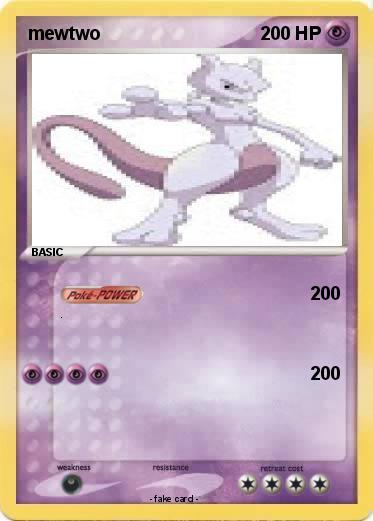 Pokemon mewtwo