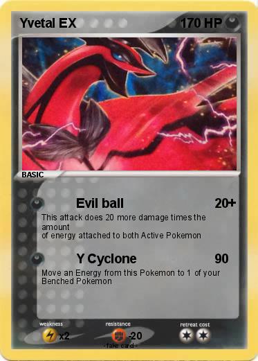 Pokemon Yvetal EX