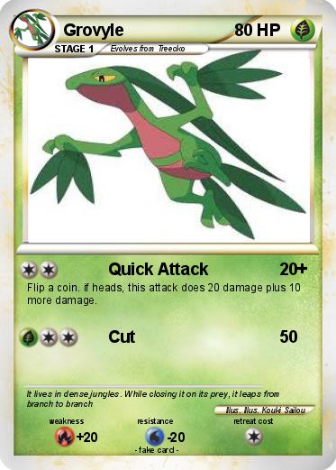Pokemon Grovyle