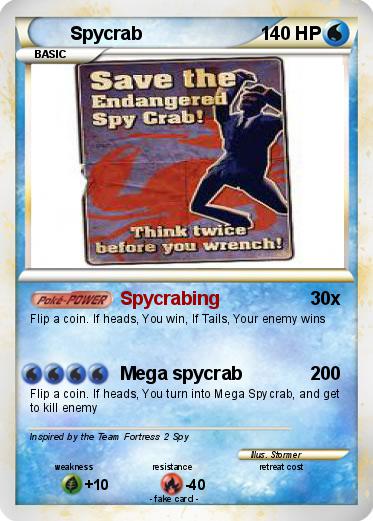 Pokemon Spycrab