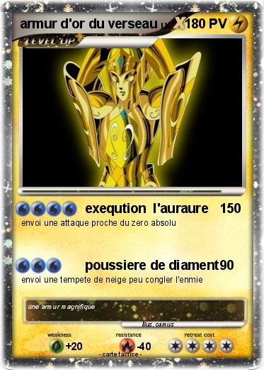Pokemon armur d'or du verseau