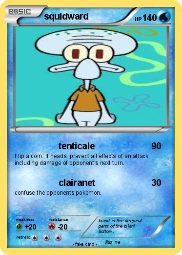 Pokemon squidward