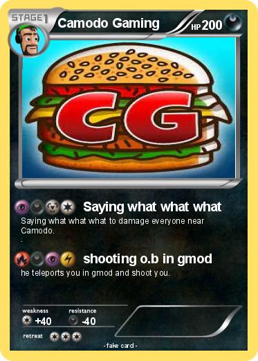 Pokemon Camodo Gaming