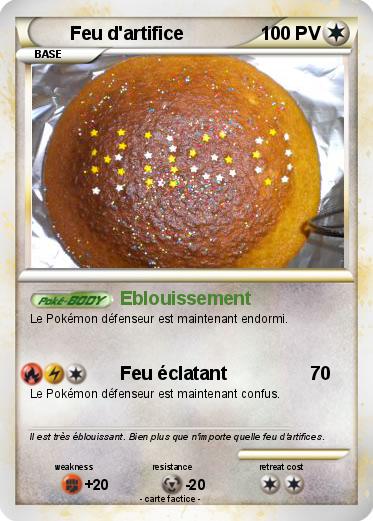 Pokemon Feu d'artifice