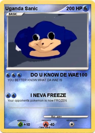 Pokemon Uganda Sanic