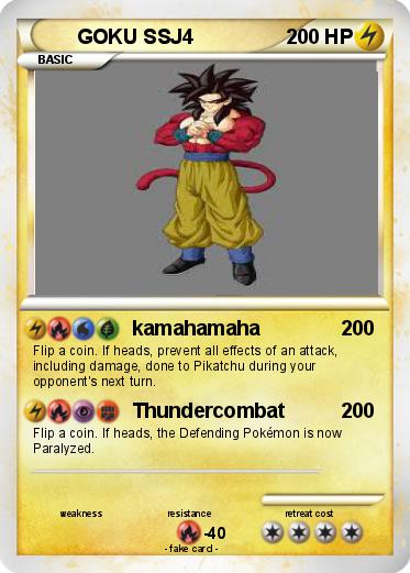Pokemon GOKU SSJ4