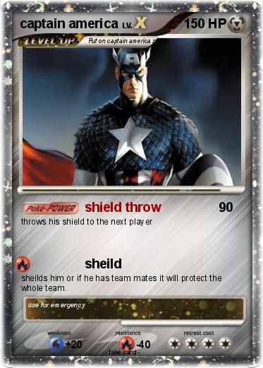 Pokemon captain america