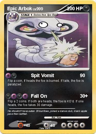 Pokemon Epic Arbok