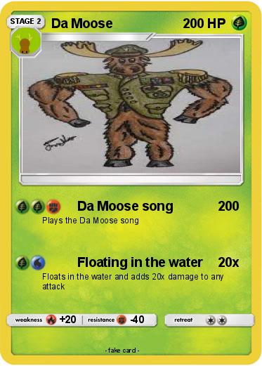 Pokemon Da Moose