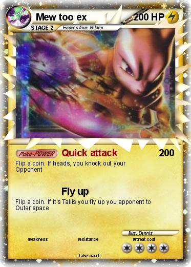 Pokemon Mew too ex