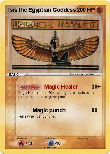 Pokemon Isis the Egyptian Goddess