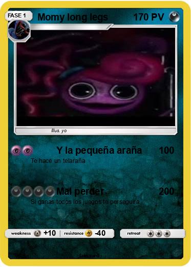 Pokemon Momy long legs