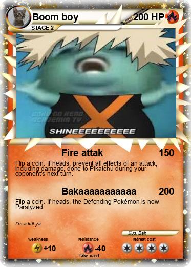 Pokemon Boom boy