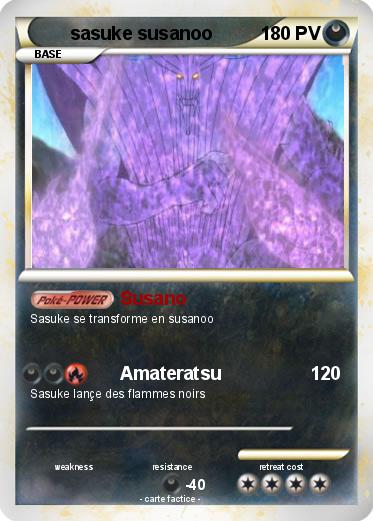 Pokemon sasuke susanoo
