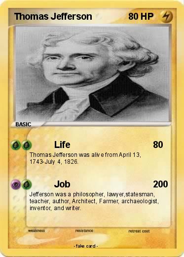 Pokemon Thomas Jefferson
