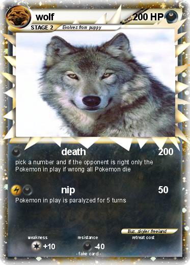 Pokemon wolf