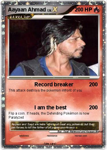 Pokemon Aayaan Ahmad