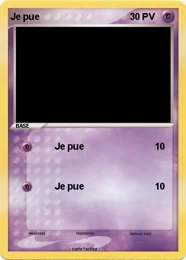 Pokemon Je pue