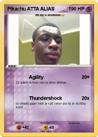 Pokemon Pikachu ATTA ALIAS