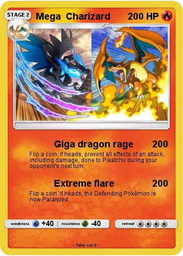 Pokemon Mega  Charizard