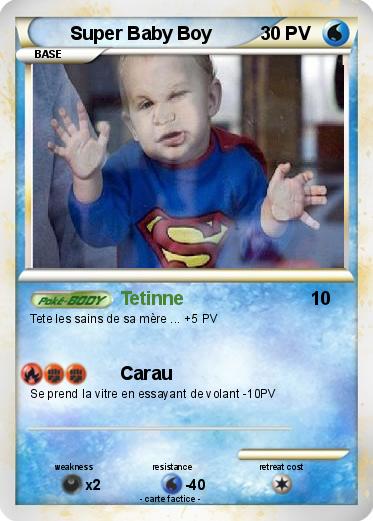 Pokemon Super Baby Boy