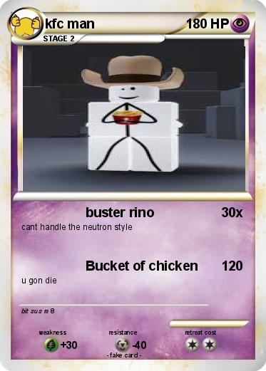 Pokemon kfc man