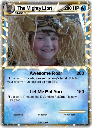 Pokemon The Mighty Lion