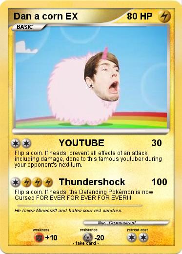 Pokemon Dan a corn EX