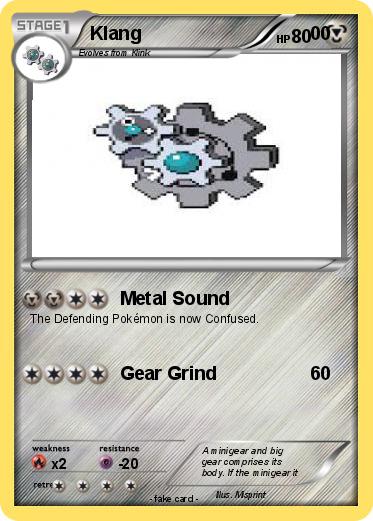 Pokemon Klang                                 00