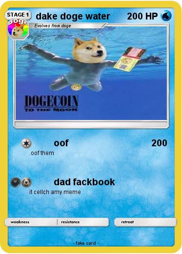 Pokemon dake doge water