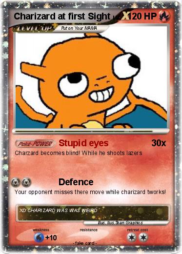 Pokemon Charizard at first Sight