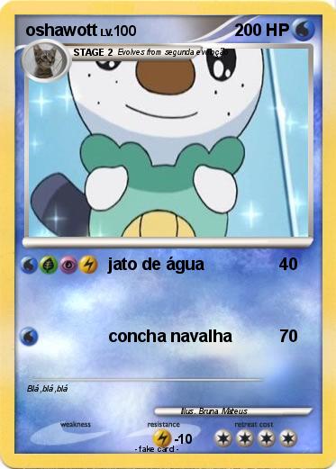 Pokemon oshawott