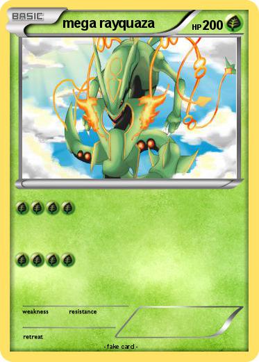 Pokemon mega rayquaza