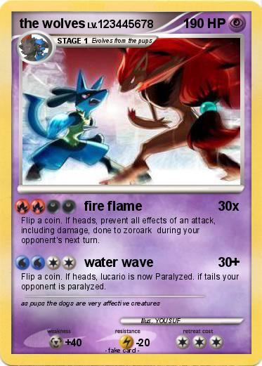 Pokemon the wolves
