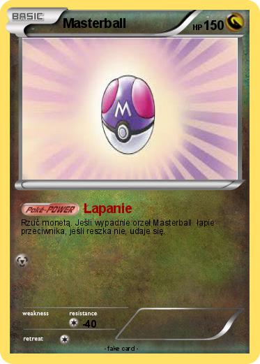 Pokemon Masterball