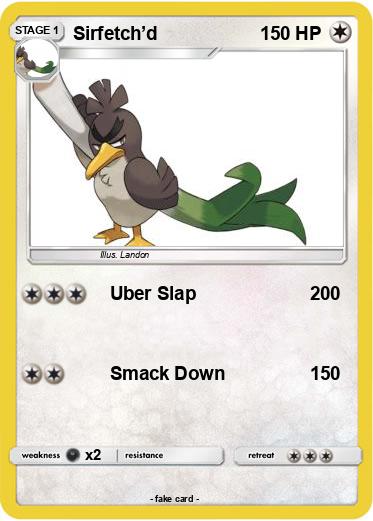 Pokemon Sirfetch’d