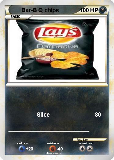 Pokemon Bar-B Q chips