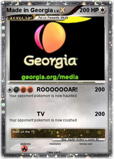 Pokemon Made in Georgia