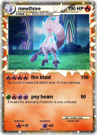 Pokemon mewthree