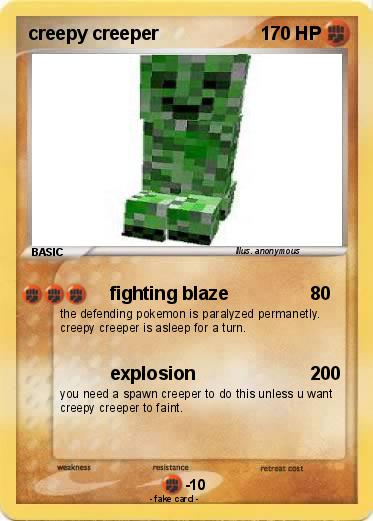 Pokemon creepy creeper