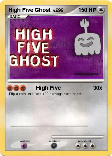 Pokemon High Five Ghost