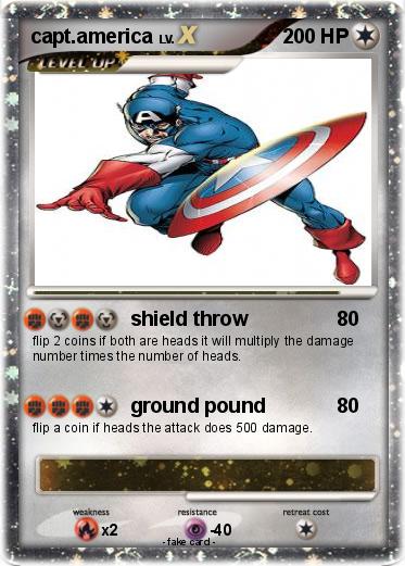 Pokemon capt.america